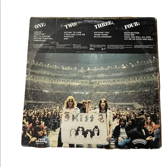 Kiss Alive 1975 Casablanca 2 Record Album LP Vinyl Vintage - Picture 2 of 3